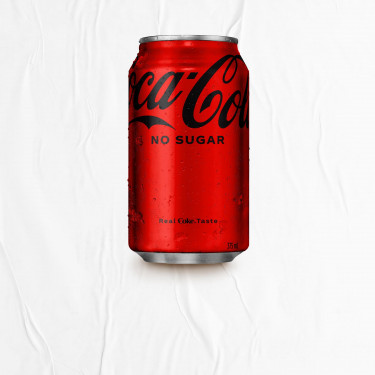 Coca Cola Reg; No Sugar 375Ml