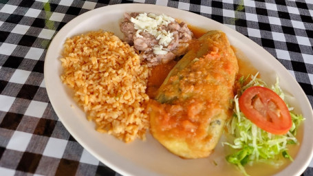 Plato De Chile Relleno Stuffed Pepper Plate