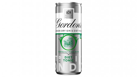 Gordon's Special London Dry Gin Og Diet Tonic 250Ml