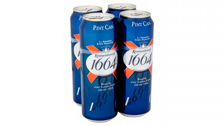 Kronenbourg 1664 Lager Beer 4 X 568Ml Cans