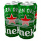 Bere Heineken Lager 4 cutii de 440 ml