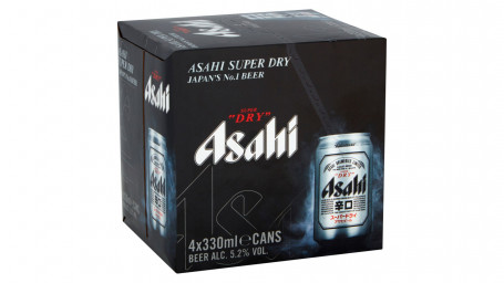 Asahi Super Dry 4 X 330Ml