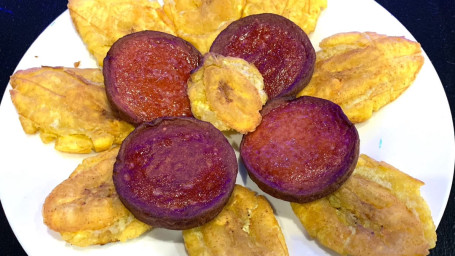 Salami Y Queso Con Tostones