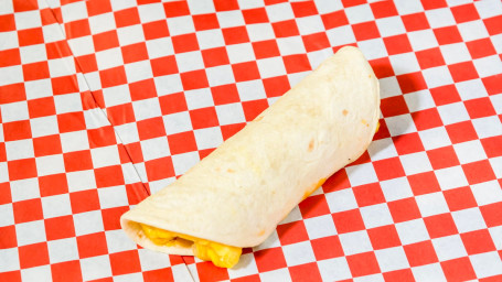 Omelet Roll In Tortilla With Cheese