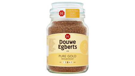 Douwe Egberts Pure Gold Medium Roast Instant Coffee 95G