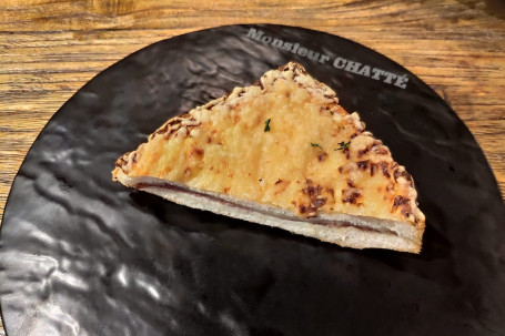 Croque Monsieur (Ham Cheese) Half Piece