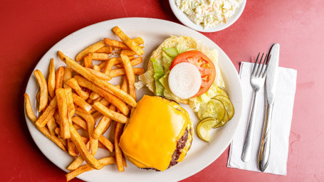 Ground Round Hamburger Platter