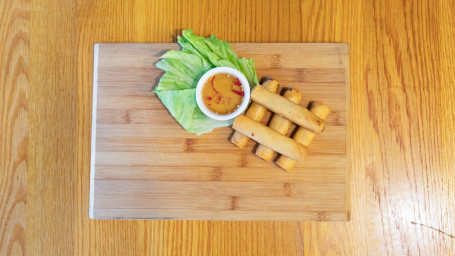 Pork And Taro Spring Rolls