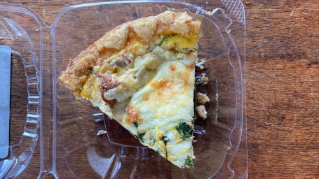 Slice Of Bacon Quiche