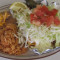 Beef Tapatios Plate With Rice Beans