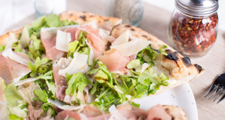 Arugula Prosciutto (No Sauce): Large