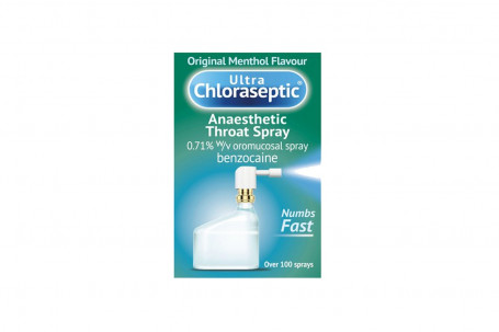 Ultra Chloraseptic Anaesthetic Throat Spray Menthol Flavour 15 Ml