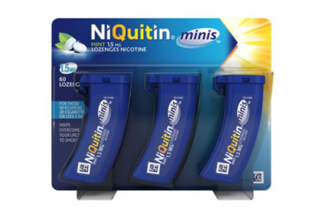 Niquitin Minis Mint 1.5Mg Lozenges 60 Lozenges