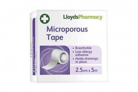 Lloydspharmacy Microporous Tape Size 2.5Cm X 5M 1 Unit