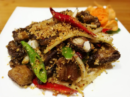 Fried Lamb Ribs With Five Spices Dà Mò Fēng Shā Yáng Pái
