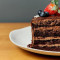 Slice Of Midnight Chocolate Cake