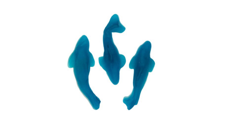 Large Blue Gummi Sharks