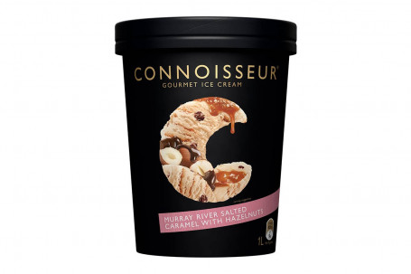 Connoisseur Murray River Salted Caramel Ice Cream 1L (11200Kj)