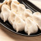 Shēng Bào Yú Lù Xún Zhū Ròu Jiǎo Raw Abalone, Asparagus Pork Dumplings 12 Jiàn Pcs