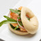 Mini Bagel With Smoked Salmon And Cream Cheese