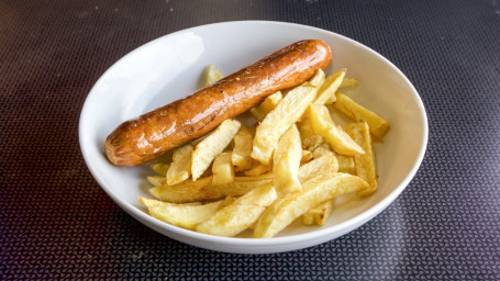 Sausage With Chips (Large)