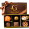 6 Chocolates (Chic Paperboard Chocolate Box)