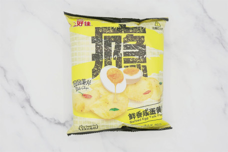 Shàng Hǎo Jiā Shǔ Piàn Xiān Xiāng Xián Dàn Huáng Oishi Chips Salted Egg Flav 60G