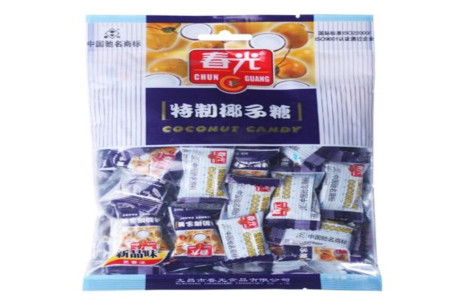 Chūn Guāng Yē Zi Táng Cg Coconut Candy 228G