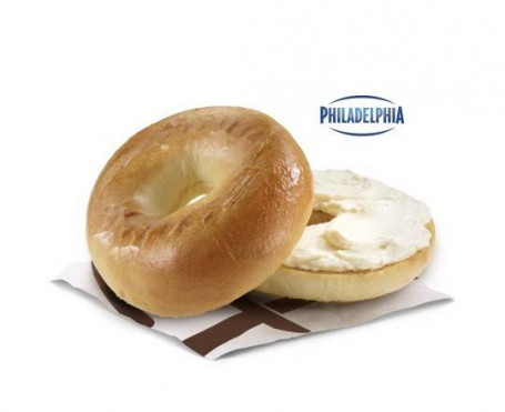 Plain Bagel With Regular Cream Cheese Product [370.0 Cals]