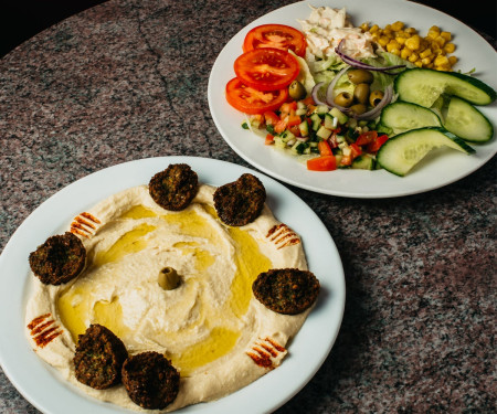 Falafel Hummus (V)Salad