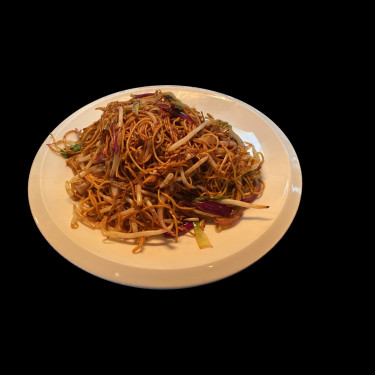 Gàn Chǎo Zá Cài Miàn Stir Fried Noodle With Assorted Vegetable