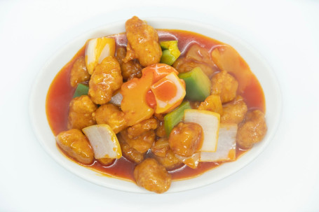 Sweet And Sour Chicken Cantonese Style Guǎng Shì Suān Tián Jī