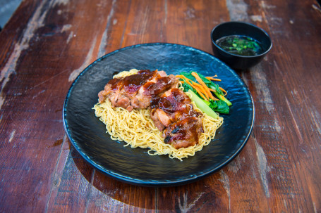 Grilled Chicken With Egg Noodle