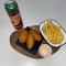 Cod Fritter Meal Deal