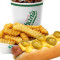 Regular Cheese And Jalapeno Hot Dog Meal