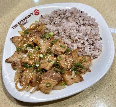 Pork Belly (Samgyupsal) With Rice