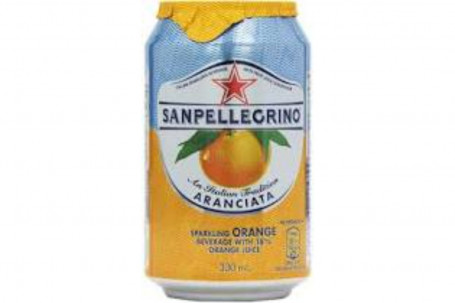 San Pellegrino Orange Can (330Ml)