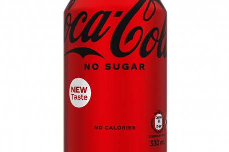 Coke No Sugar Can 375Ml