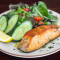 200g Grilled Salmon with Garden Salad