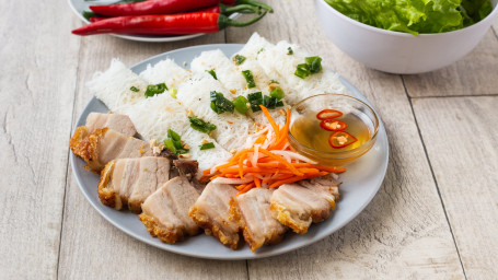 Banh Hoi (Soft Thin Vermicelli Noodles) Meat