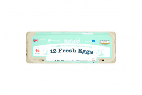 Bird Bros Mxd Fresh Eggs 12Pk