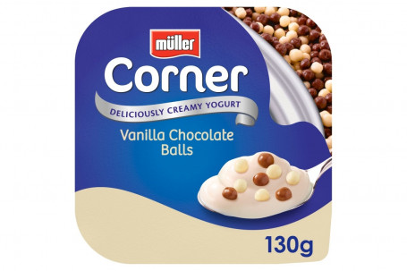 Muller Crunch Corner Vanilla Choc Balls 130G