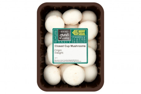 Heritage Mushrooms Closed Cup 250G