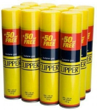 Clipper Butane Lighter Gas Refill 250