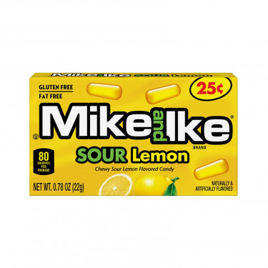 Mike Ike Sour Lemon 22G Small