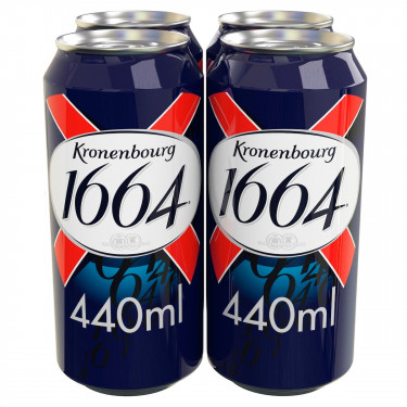 Kronenbourg 1664 4 X 440Ml