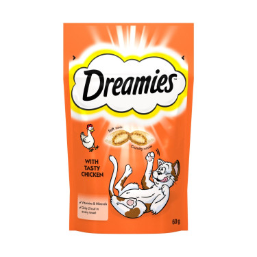 Dreamies Cat Treat Biscuiti Cu Pui 60G