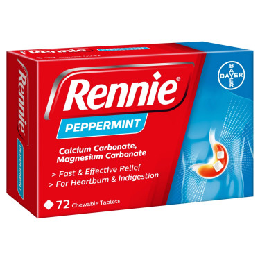 Rennie Peppermint 72 Szt