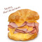 Double Croissan'wich With Double Ham