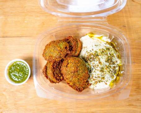 5X Falafel, Hummus And Schug [Chilli Sauce]